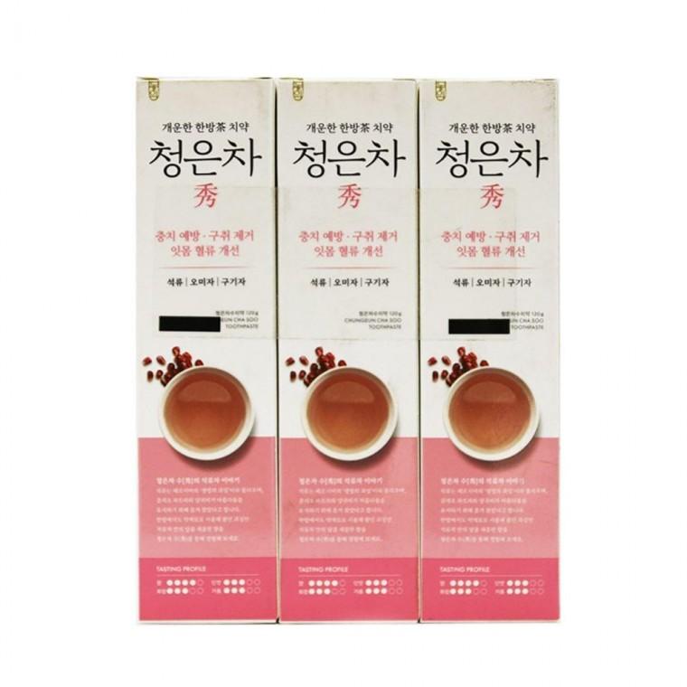 석류 오미자 구기자 향긋 개운한 한방 청은차 3개입 생활 용품 잡화 욕실 치약 잇몸