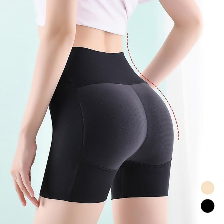여성 하이웨스트 스타일 헴라인 바디 관리 입체 힙 패드 거들 팬티