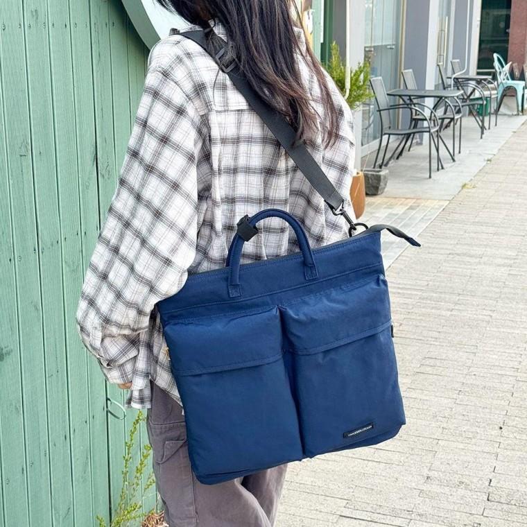 모던 여성 토트백 크로스 캐주얼빅 노트북