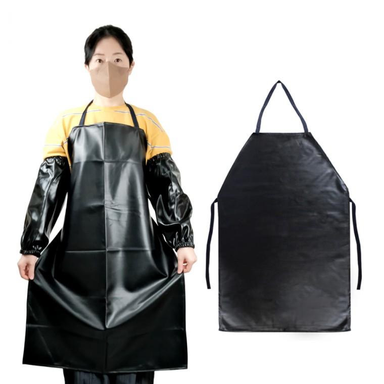 코텍 고급 방수 합성피혁 앞치마 B0934 업소용 작업용 주방 식당 청소 공방 에이프런