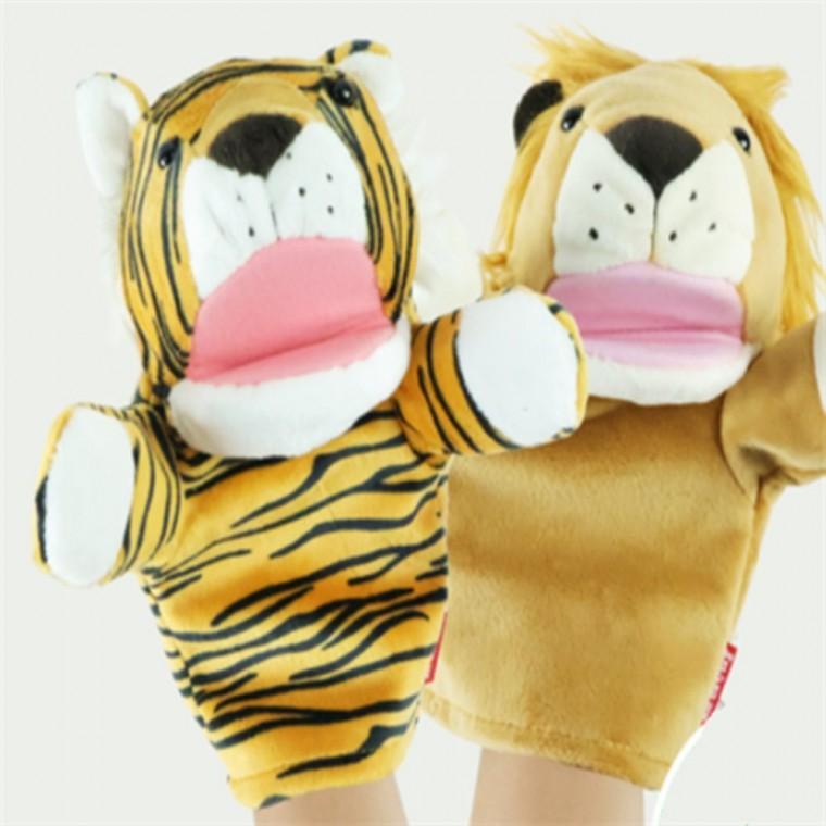 말하는 맹수 손인형 구연동화소품 인형극단