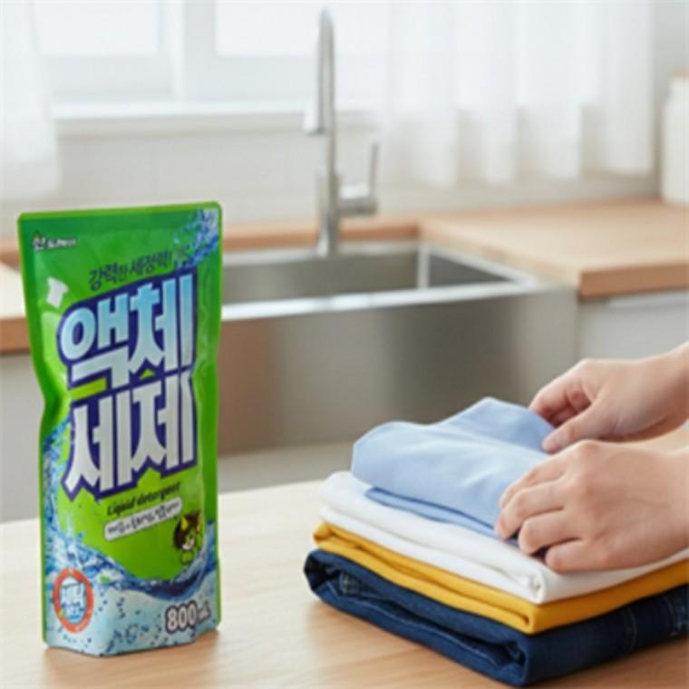 세탁세제 일반세탁기세제 액체세제