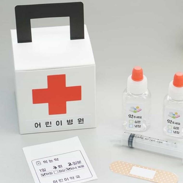 구급상자 주사놀이 약국놀이 병원가방장난감