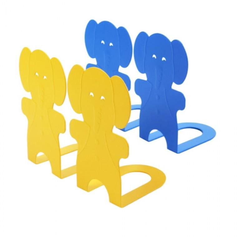 코끼리 북엔드 2p 책꽂이칸막이 l자철제책꽂이 L자책꽂이