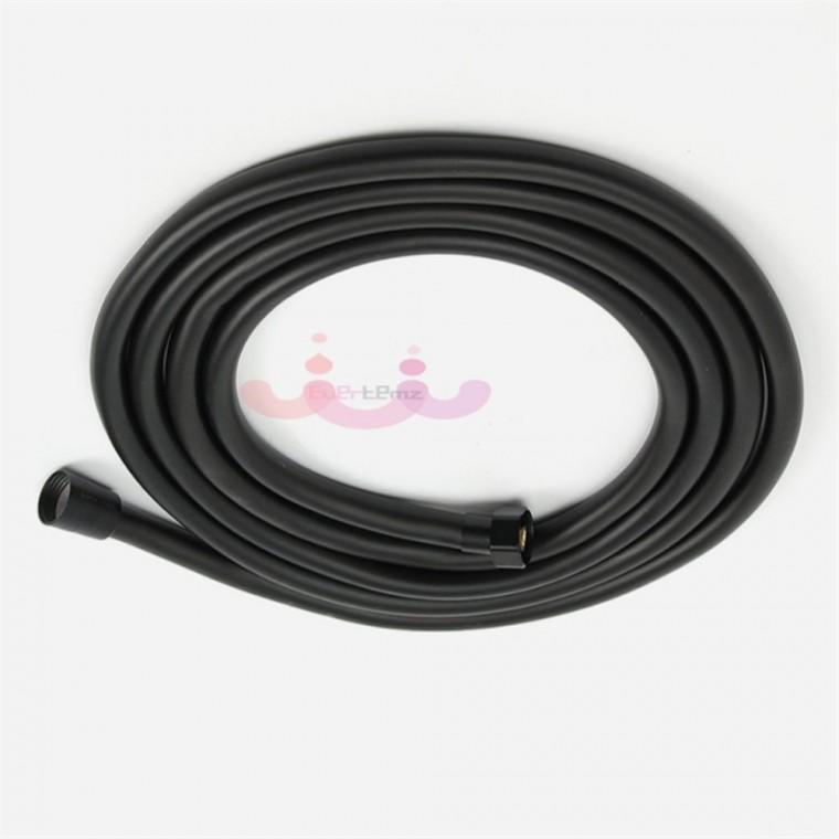 PVC 샤워기 호스 블랙 3m 화장실샤워호스 화장실청소호스 샤워기호스물때방지