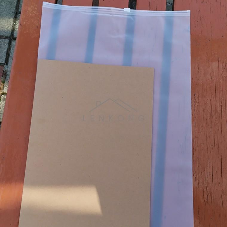 여행용 지퍼백 파우치 5호 28x40cm 휴대용지퍼백 비닐쇼핑백 슬라이딩지퍼백 투명PVC파우치 여행용미니파우