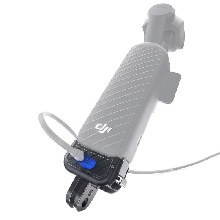 DJI 오즈모 포켓 4P 4 3 호환 사이드 케이블 퀵릴리즈 베이스 양방향 마운트