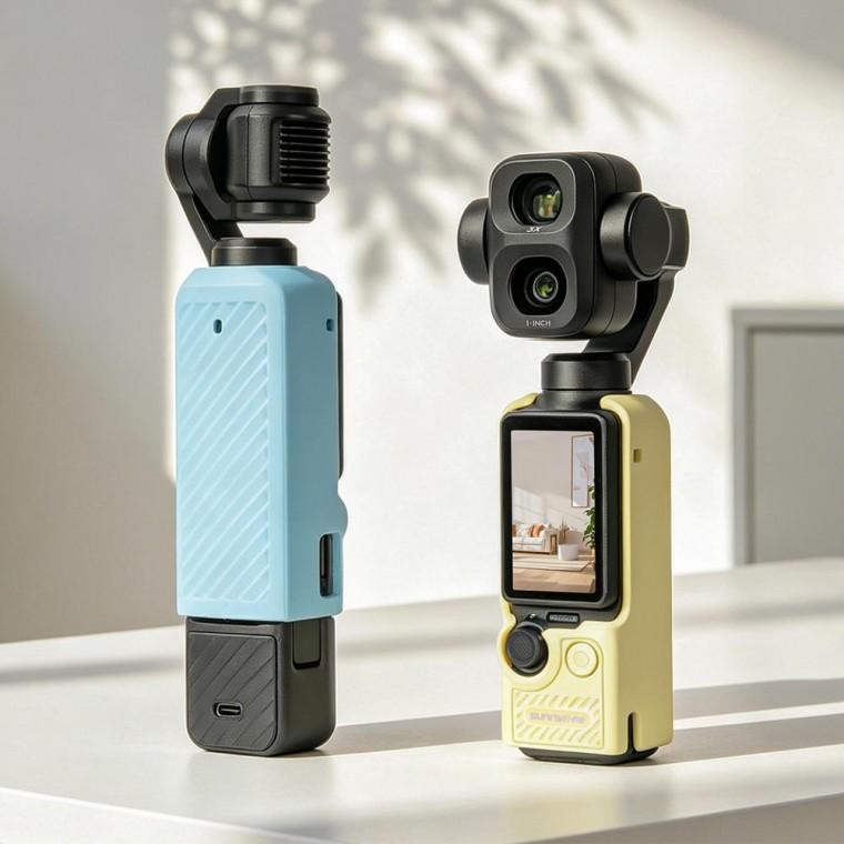 DJI 오즈모 포켓 4P 4 3 호환 TPU 보호 커버 OSMO POCKET