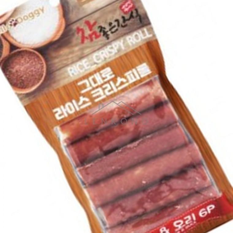 강아지간식 라이스&오리 강아지육포 애완견용품 대형견훈련용간식 강아지고기간식 강아지노즈워크간식