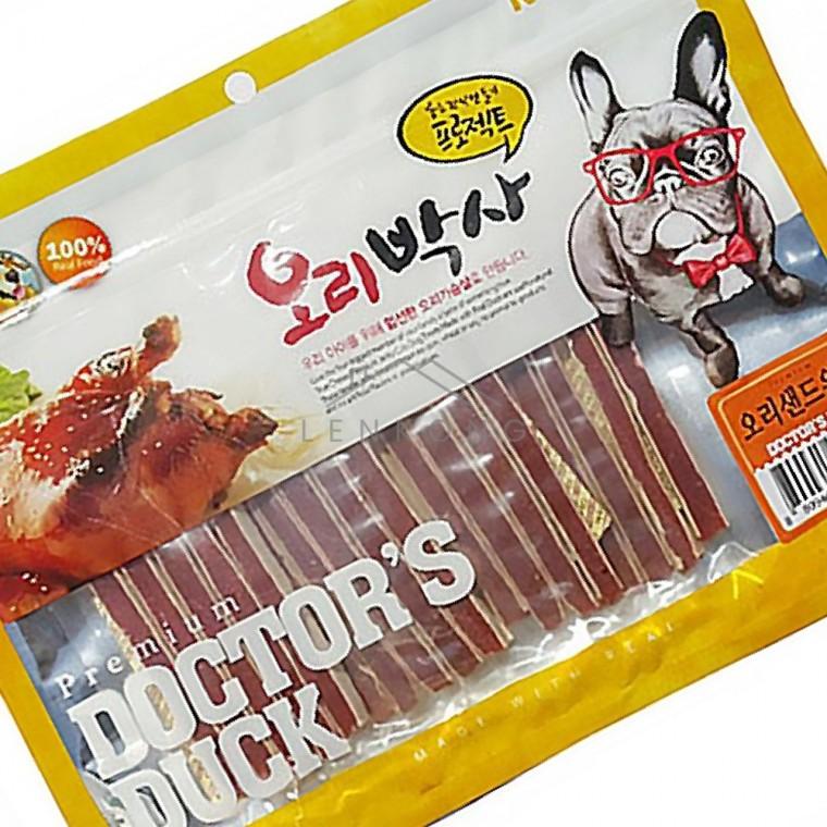 강아지간식 오리샌드위치 강아지고기스틱 부드러운애견간식 애완견용품 강아지육포 애완견간식