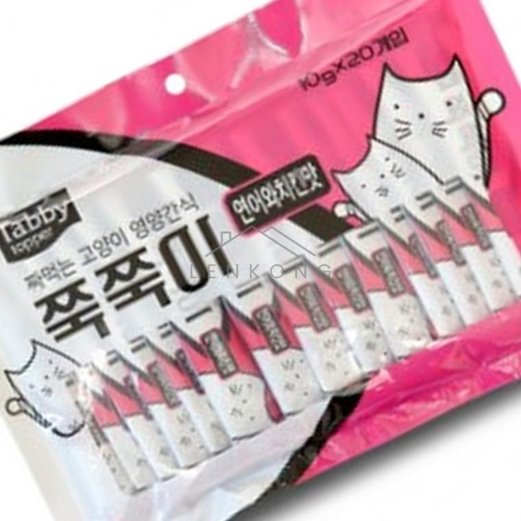 고양이츄르 연어와치킨맛 20EA 고양이추르 고양이연어간식 고양이영양간식 냥이간식 반려묘간식