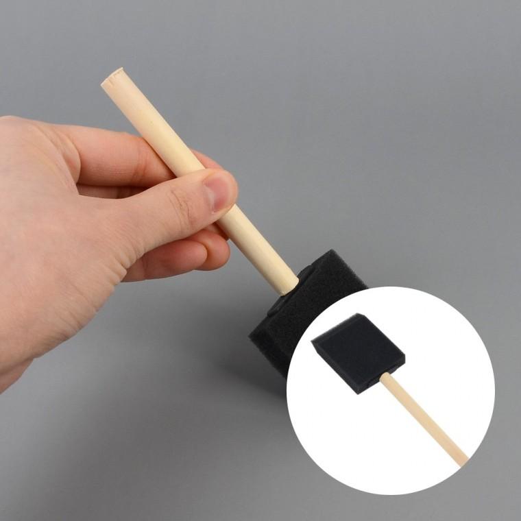 스폰지 붓 5cm 페인팅붓 부드러운페인트붓 스펀지붓