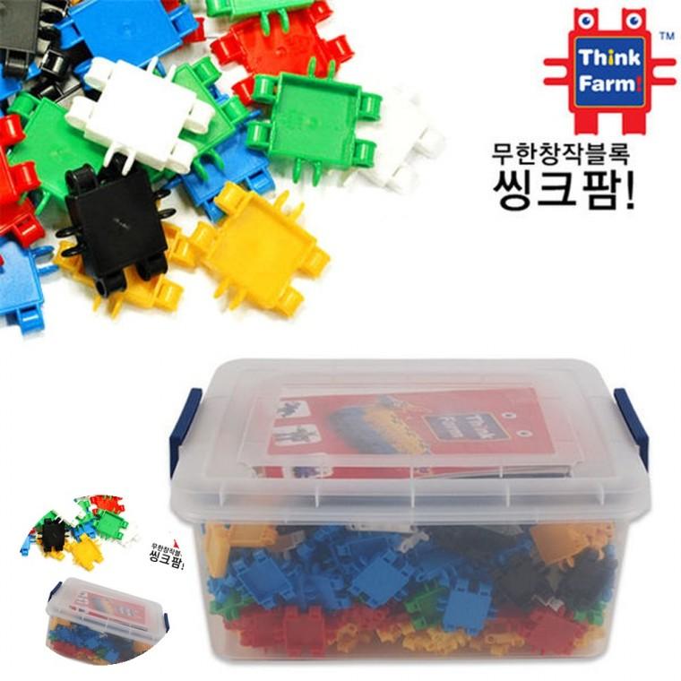 놀이블록 조립블록 교육용블록 감각발달블록 교구블록 씽크팜 블록 470p