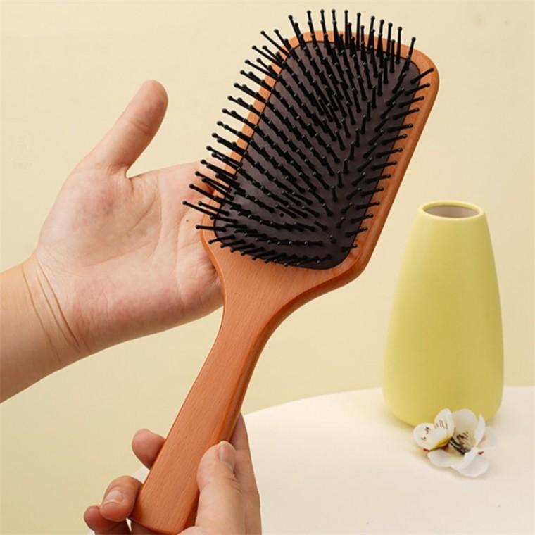 헤어브러쉬 헤어브러시 브러쉬빗 두피마사지빗 나무빗 우드브러쉬