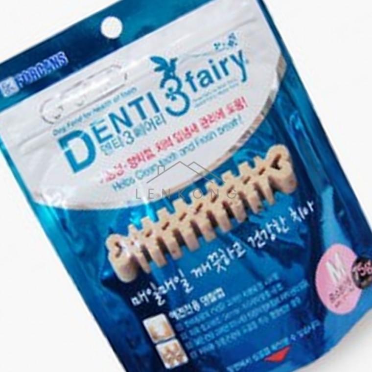 강아지치석제거간식 페어리 M 75g 치석제거껌 강아지이갈이개껌 강아지덴탈껌 강아지껌치석제거덴탈껌 애견