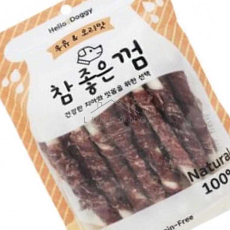 강아지영양간식 우유&오리맛 24p 강아지고기간식 애견껌 강아지우유껌 강아지치아껌 강아지개껌
