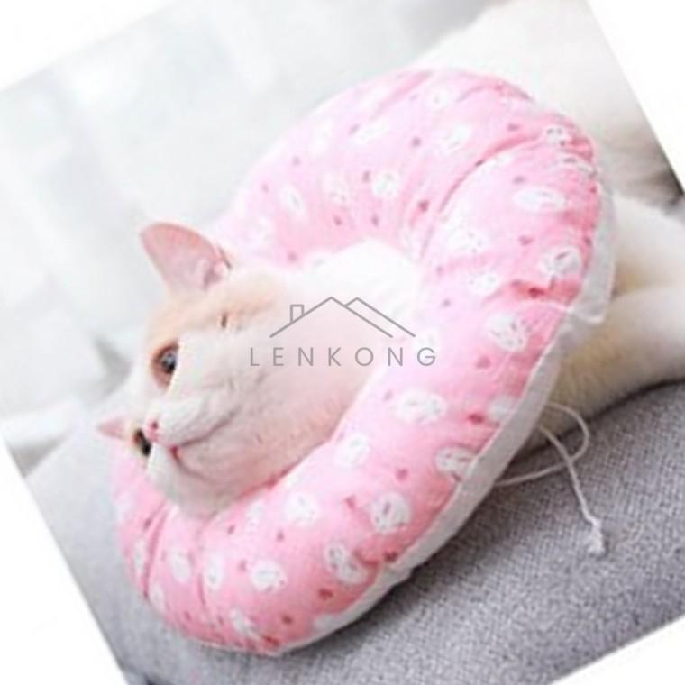 애견넥카라깔대기 핑크래빗 S 반려견넥카라쿠션 애견용품 강아지넥카라 강아지넥카라소형견 대형견넥카라