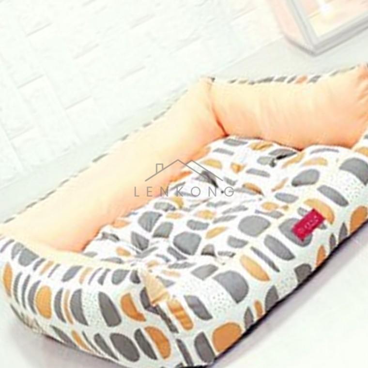 강아지침대 오렌지 L 애견쇼파 반려동물방석대형 실내애완견방석 애견소파 애견침대