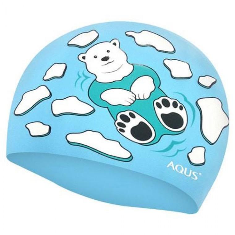 EA 실리콘 수모 북극곰 AC1608 BLU