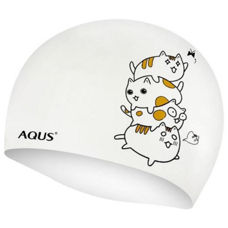 EA 실리콘 수모 냥이 AC1601 WHT