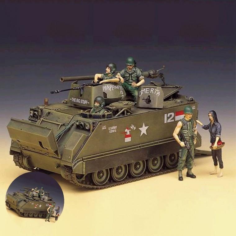 밀리터리모형 모형조립 프라모델조립 모형완구 프라모델밀리터리 M113A1 베트남전 1대35