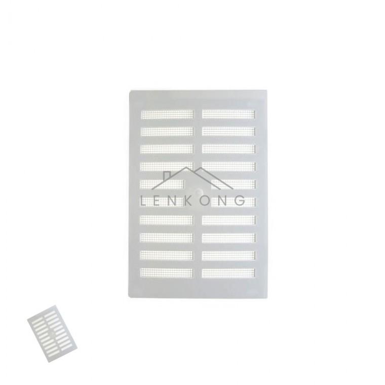 쇠부리그릴 PVC 개폐식 백색 대 285X189 환기구 환풍구 환풍기커버 환풍기카바 환기구커버