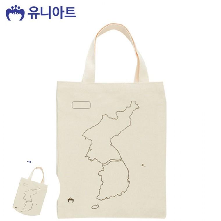 천가방숄더백 가방만들기재료 패브릭가방 면가방 여성천가방 캔버스 그림가방 한국지도 나라사랑