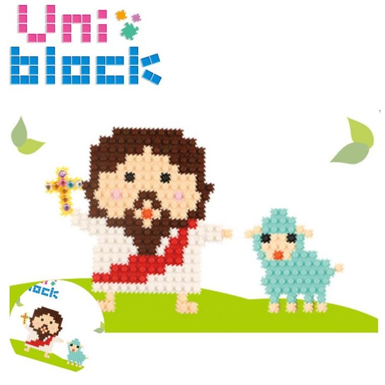 조립블록 블록교구 교육용블록 유아블록 조립놀이 예수님