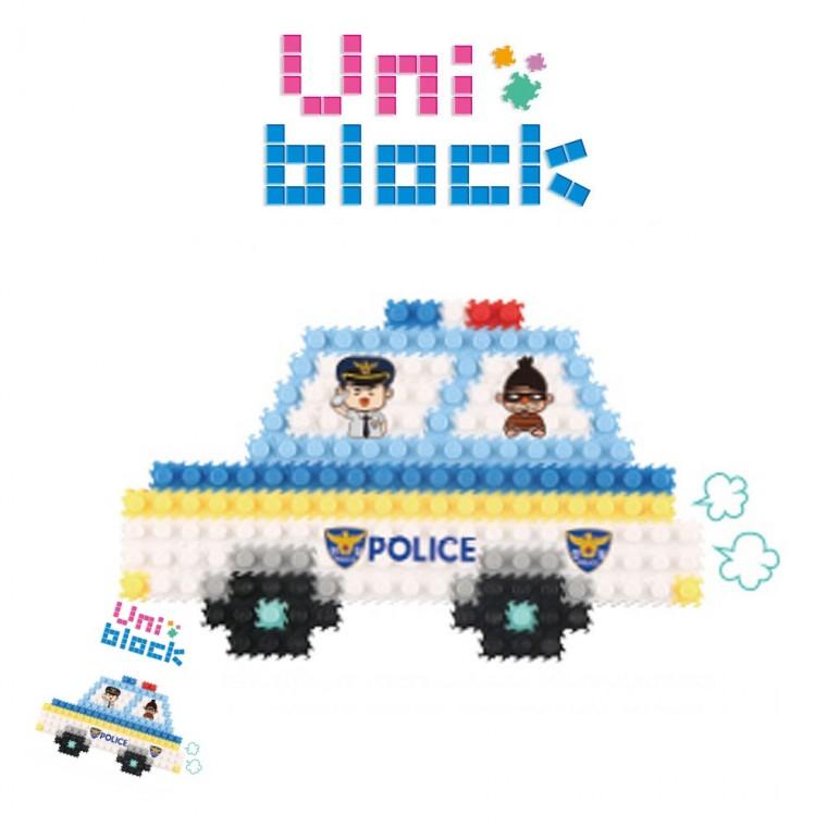 교육용블록 블록교구 유아블록 교구블록 조립놀이 탈것 만들기 경찰차
