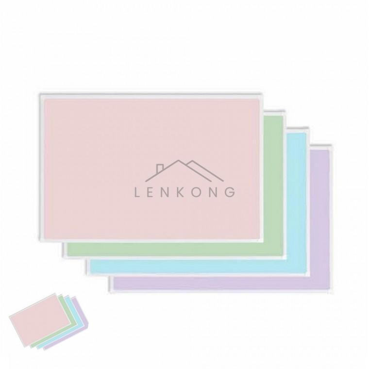 자석 칼라보드 345x275mm 블루 붙이는칠판 칠판보드 자석칼라보드 유아자석칠판 유아칠판