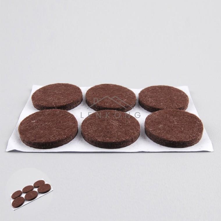 바닥보호대 원형 30mm 12P 가구발받침 긁힘방지패드 의자깔판 바닥긁힘방지스티커 바닥긁방지