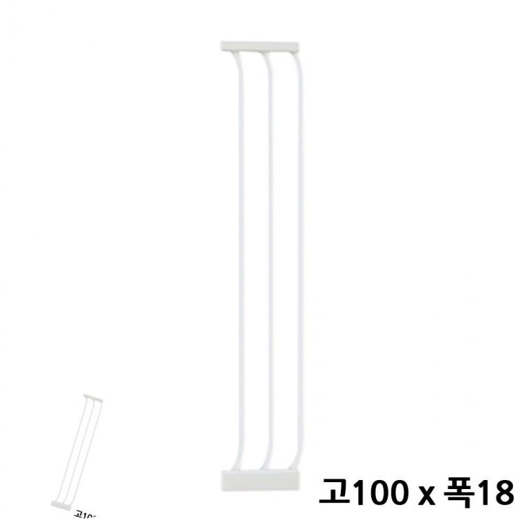 애견안전문 개안전문 강아지울타리 강아지문 강아지칸막이 자동닫힘 강아지 출입문 연장벽 화이트 고100x폭