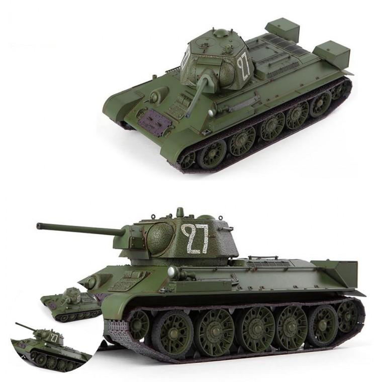 모형완구 모형조립 밀리터리조립 프라모델밀리터리 프라모델조립 1대35 USSR T-34대 76 183공장 생산형 프
