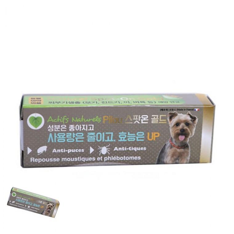 강아지진드기방지 강아지진드기퇴치 강아지모기기피제 반려견모기기피제 강아지벌레퇴치제 스팟온 골드 1P