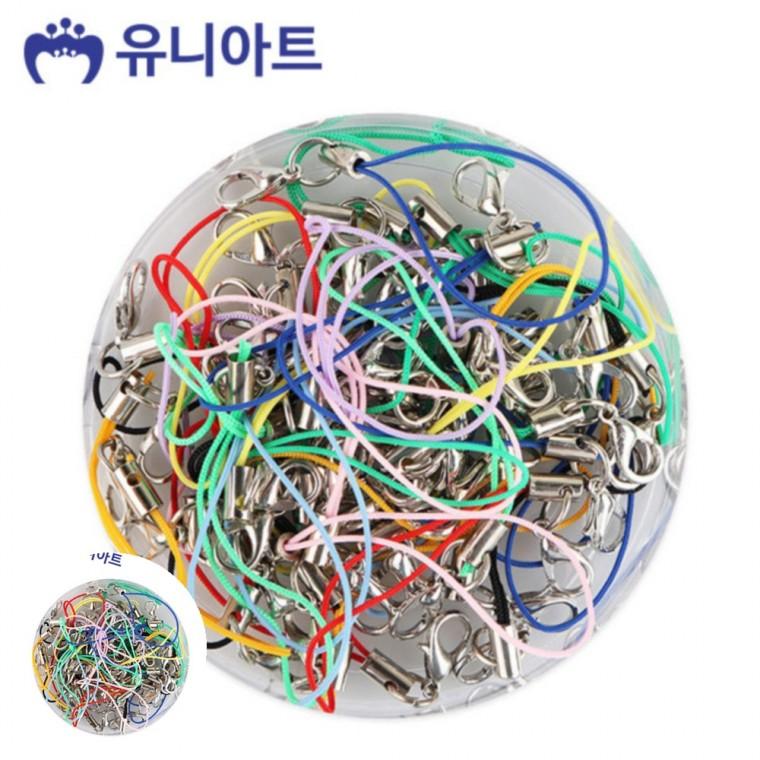휴대폰줄키링 핸드폰고리줄 도난방지핸드폰줄 휴대폰줄 키링줄고리 핸드폰줄 칼라혼합