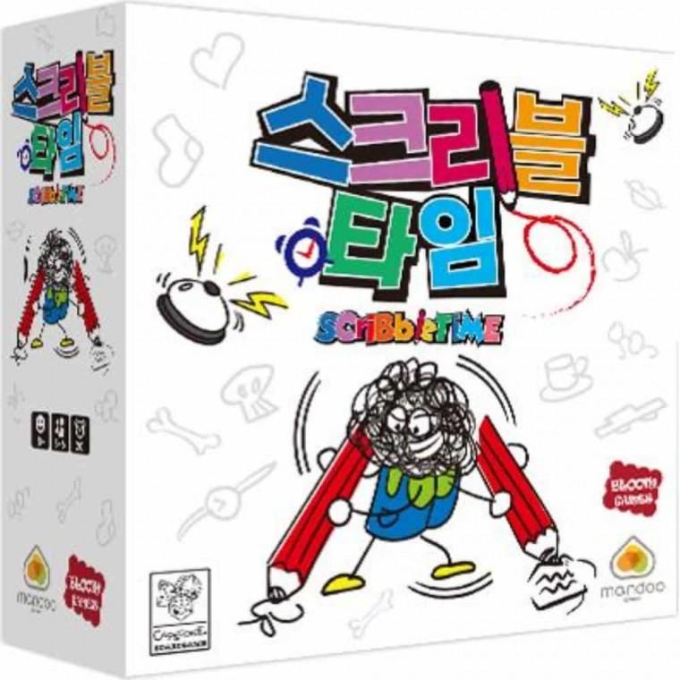 스크리블타임 보드게임 가족보드게임 시간제한게임 그림게임 브레인게임 드로잉게임