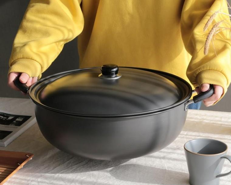 경질팬 36cm 전골냄비 대형궁중팬