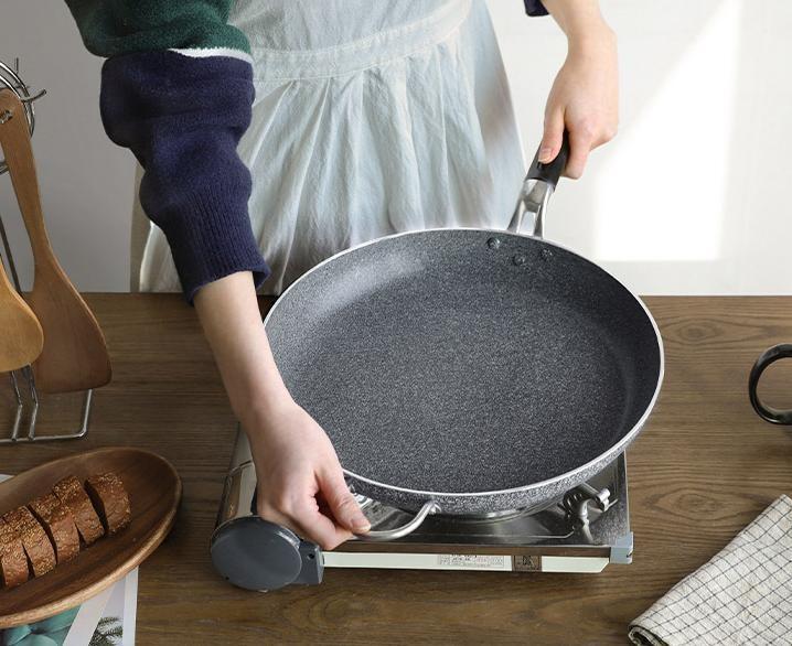 마켓다인 궁중팬 34cm 북경팬 가스레인지후라이팬