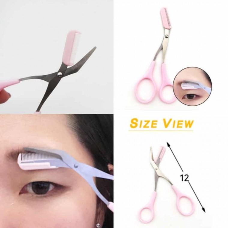 눈썹 정리가위 눈썹다듬기 눈썹자르기 눈썹정리도구 눈썹빗가위 눈썹정리기