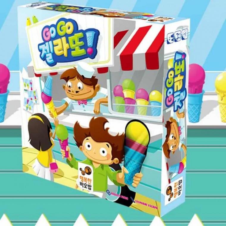 고고젤라또 보드게임 2인보드게임 패밀리보드게임 쉬운보드게임 실내놀이 가족게임