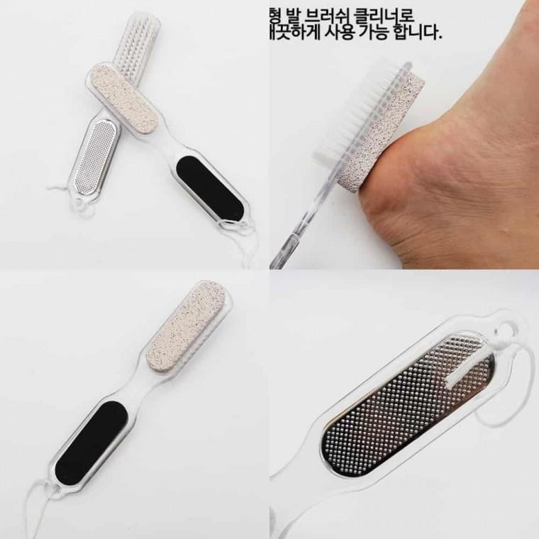 발 각질제거브러쉬 발굳은살제거 풋파일제거기 발뒤꿈치각질제거기 발세척 발각질제거돌