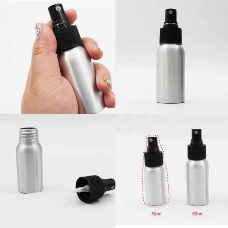 알루미늄 화장품공병 스프레이용기 30ml 여행용공병 안개분사공병 화장품용기 스프레이공병 미스트공병