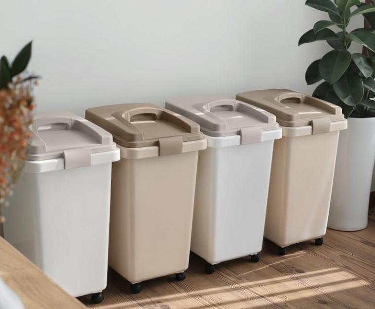 쓰레기통 30L 50L 2P 분리수거쓰레기통 실외쓰레기통