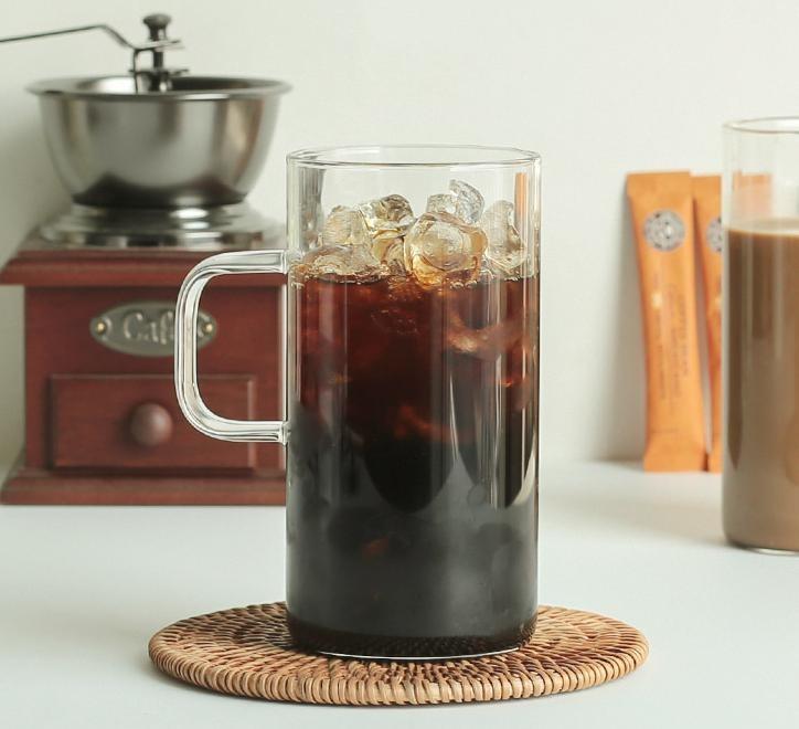 유리컵 650ml 1P 손잡이맥주잔 맥주잔