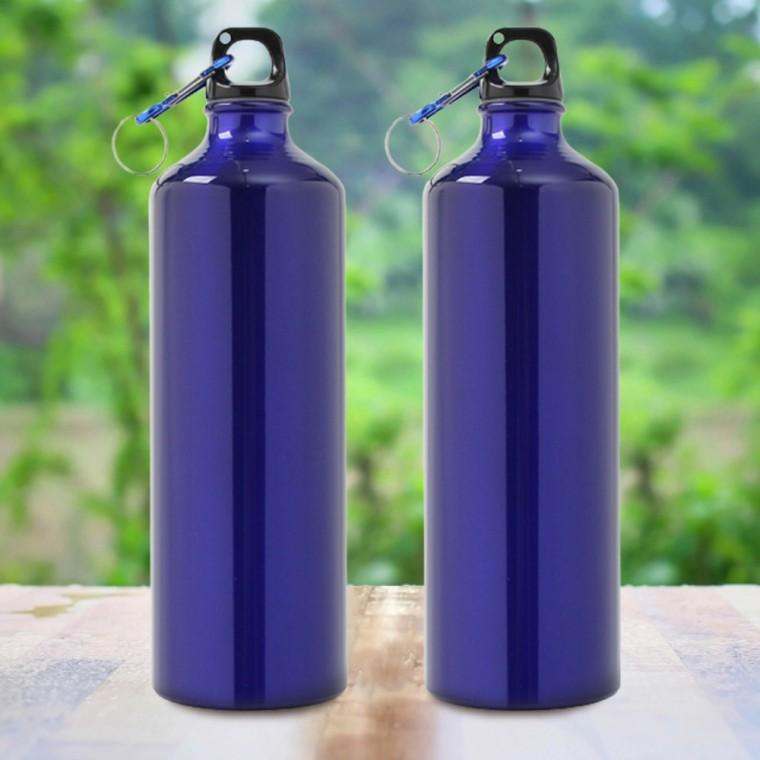 아웃도어 스포츠 물병 2p세트(750ml) (블루) 헬스물병 러닝물병 런닝물병 달리기물병