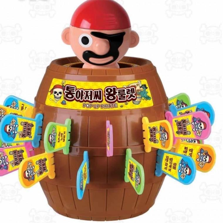 해적 통아저씨 (룰렛) 해적통게임 유치원게임 가족게임 보드게임 해적룰렛