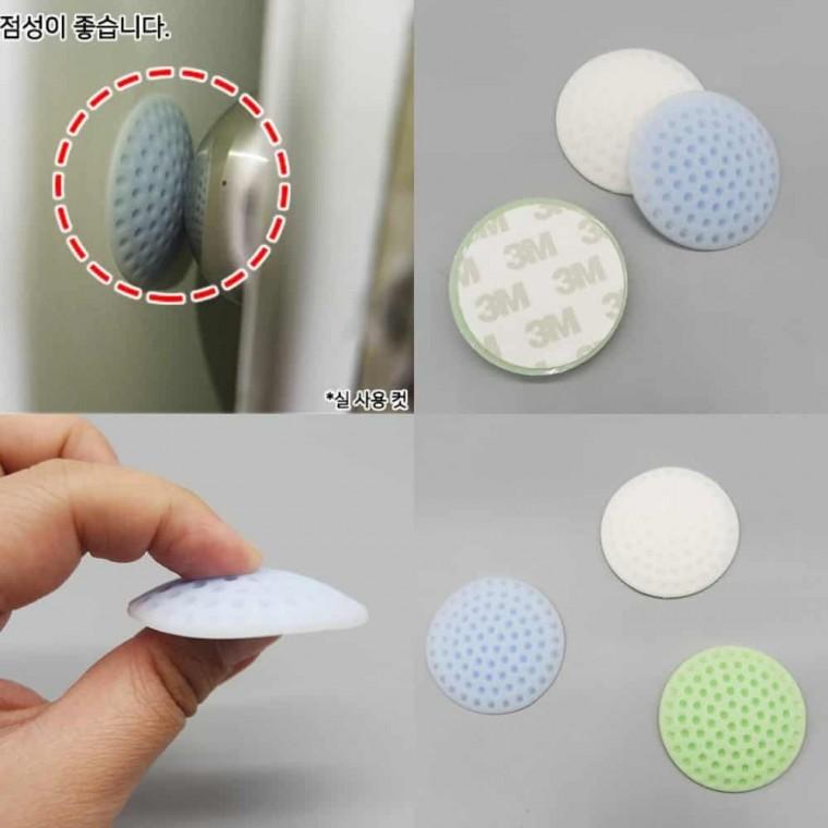 문고리 소음방지패드 도어쿠션 방문콕방지가드 문쾅 문쿵방지 도어충격방지