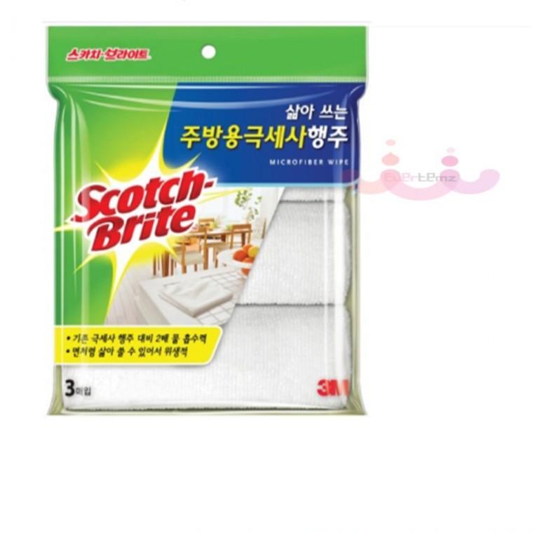 3M 삶아쓰는 극세사행주 식기수건 빨아쓰는행주 주방소모품