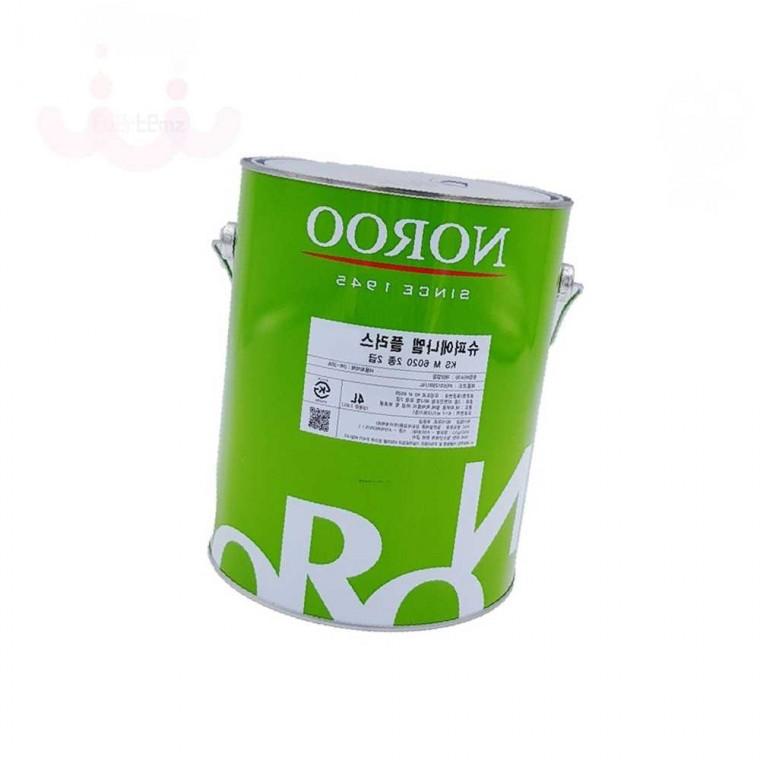 노루페인트 슈퍼에나멜 무광 흑색 4L 에나멜페인트 금속코팅제 철제페인트