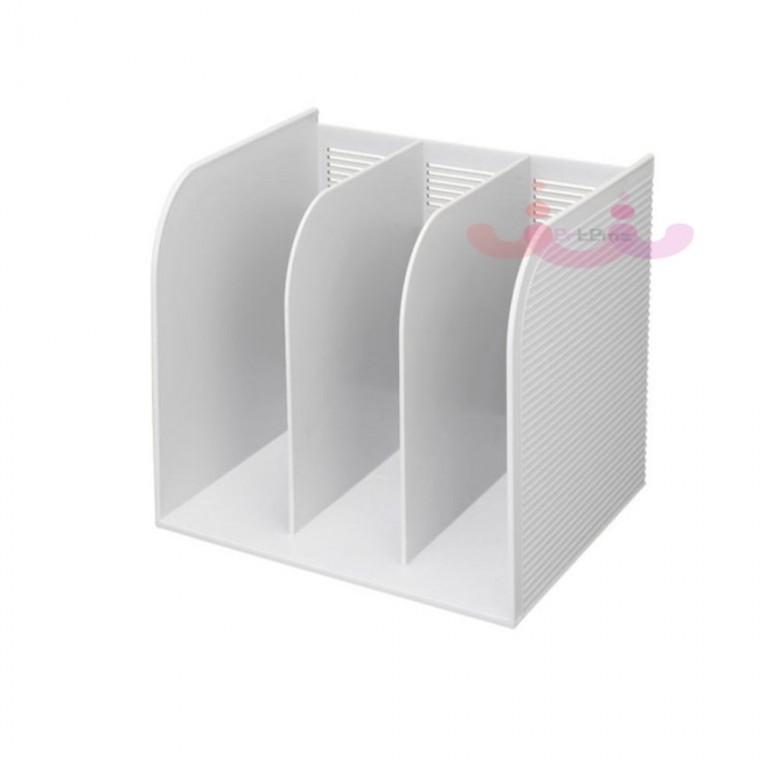 3칸 미니 책꽂이 책파일꽂이 서류꽂이 데스크테리어